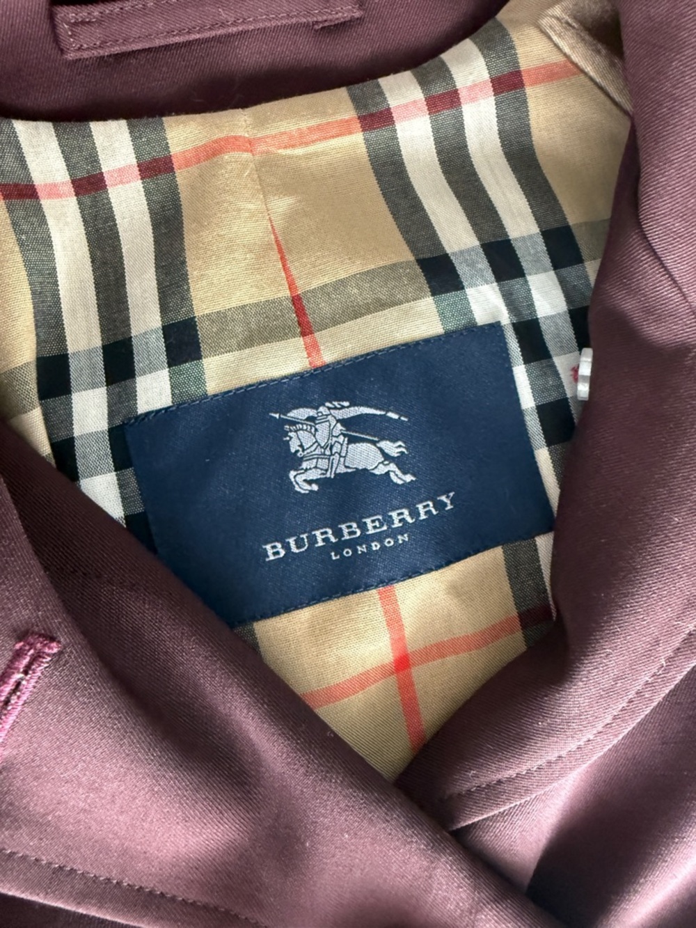Burberry Women's Belted Trench Coat dark Chocolate brown - Picture 2 of 12
